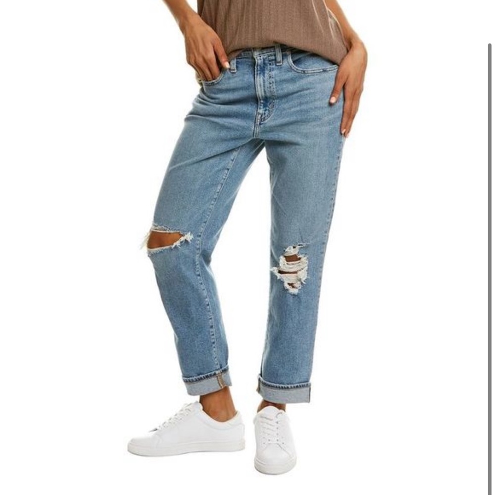 NWT Madewell Roadtripper Cadell Wash Slim Boyjean Size 33